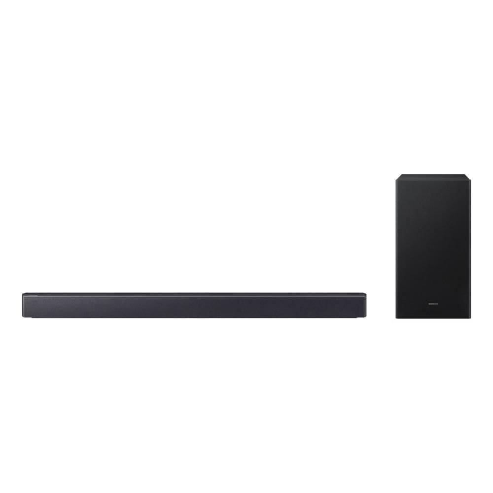 Soundbar Samsung B-Series HW-B450F 2.1 canais Subwoofer incluso 2025, Dolby Audio / DTS Virtual:X, Equalização automática