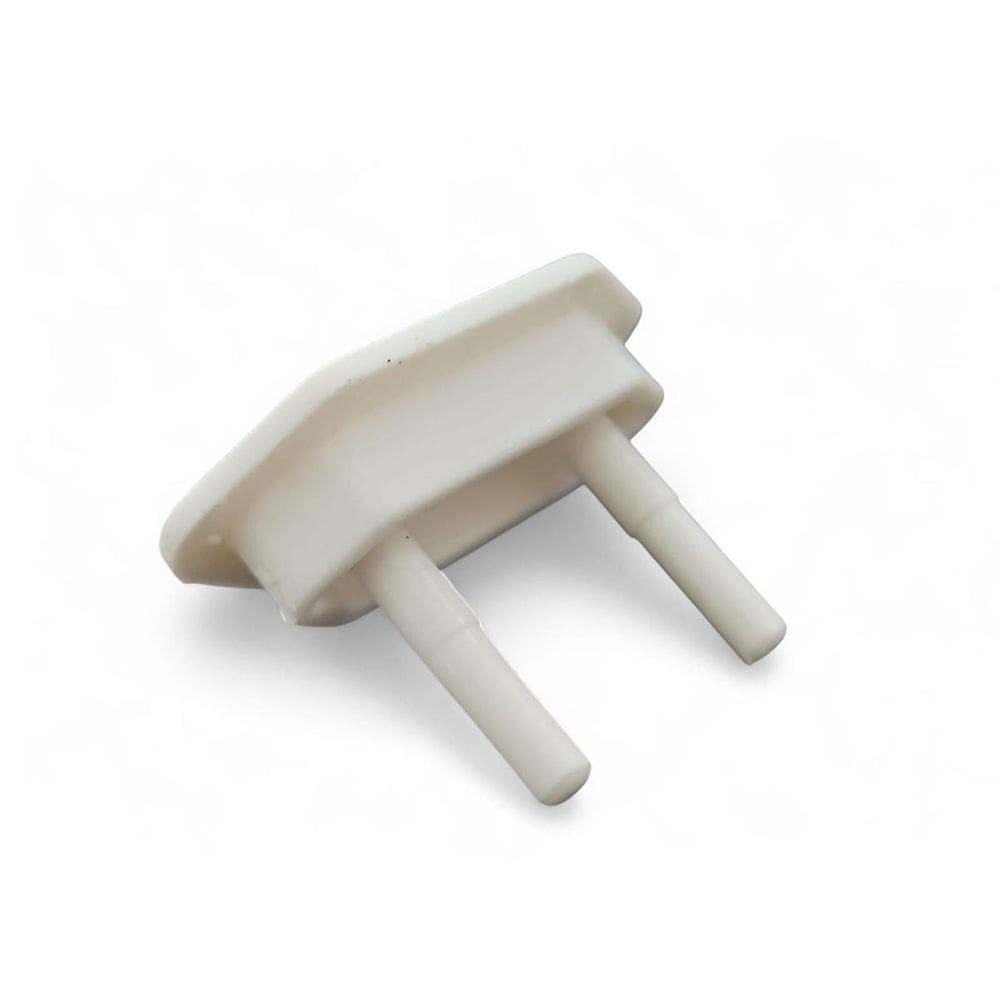 Kit 50 Pçs Protetor De Tomada Tampa Antichoque Bebe Branco