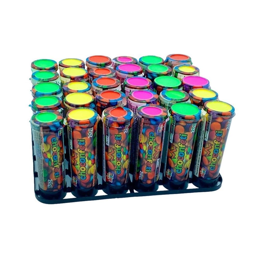 Chocolate Choconfeti Display Com 30 Unidades - Royal Toys