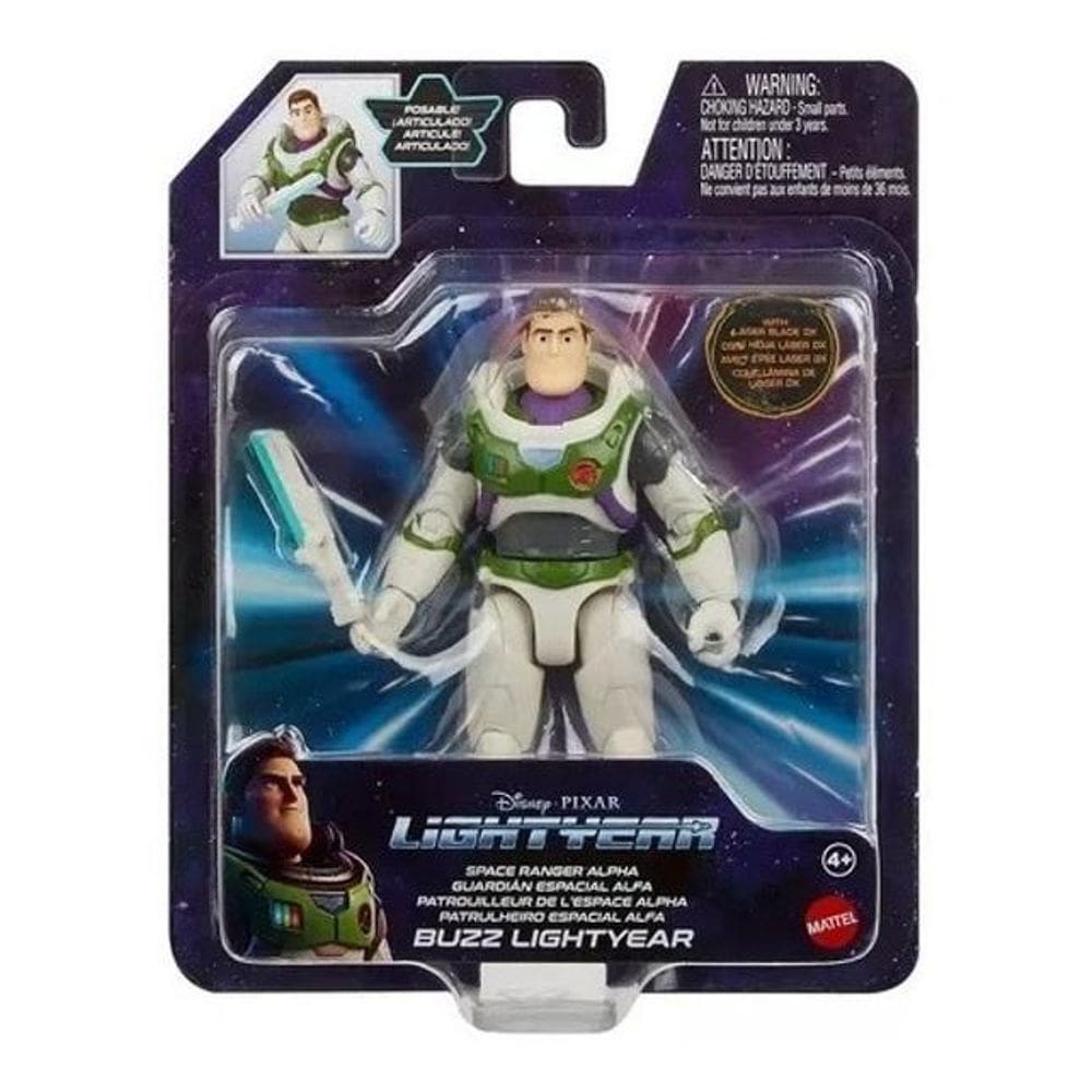 Boneco Buzz Lightyear Patrulheiro Espacial Alfa Mattel