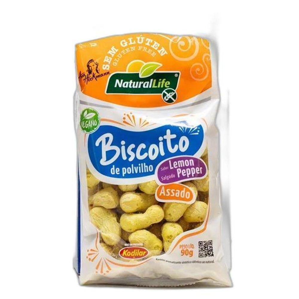 Biscoito De Polvilho Lemon Pepper S/ Gluten Kodilar 90G