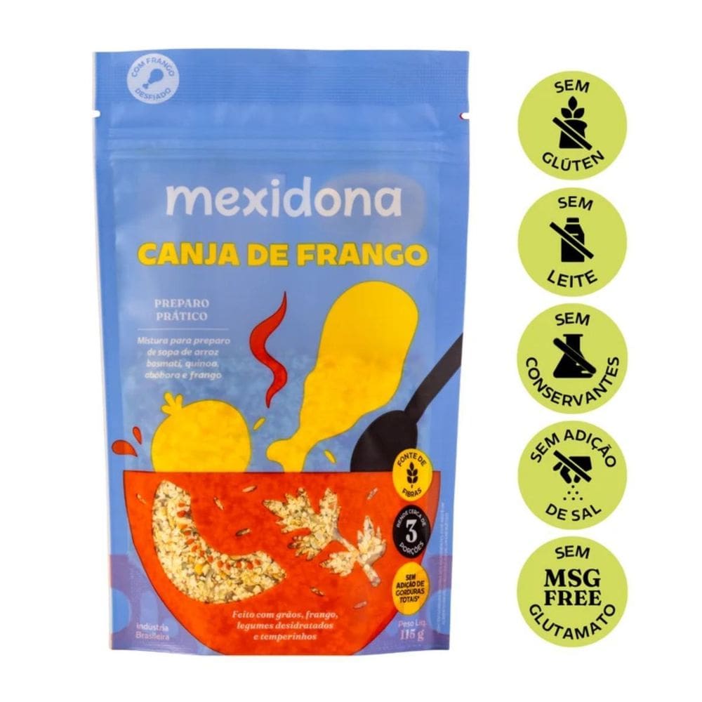 Canja De Frango 115G - Mexidona