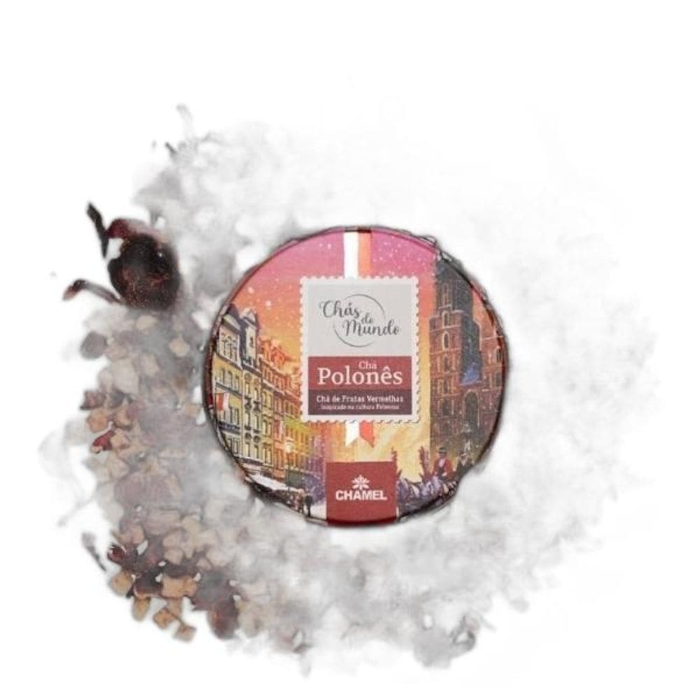 Chá Polonês Lata 50G Chás Do Mundo - Chamel