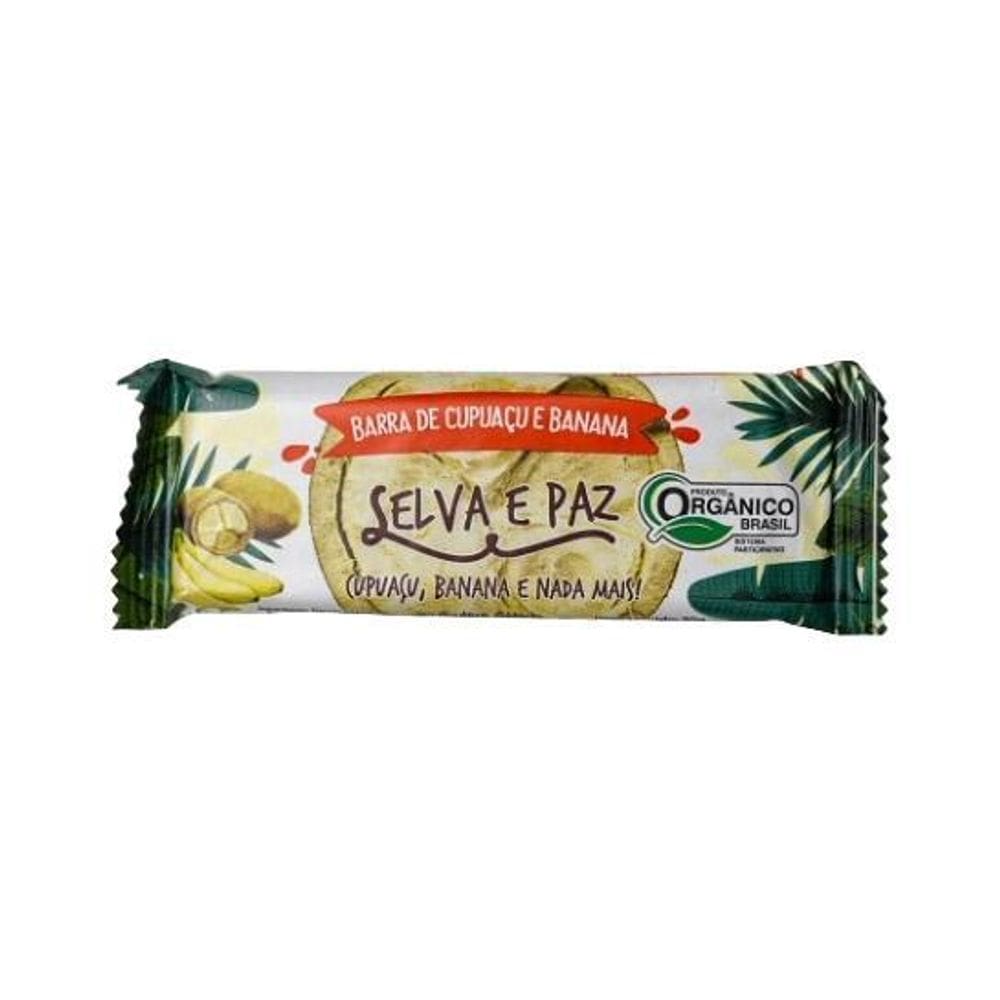 Barra Frutas Amêndoa Cupuaçu E Banana Orgânica Selva E Paz