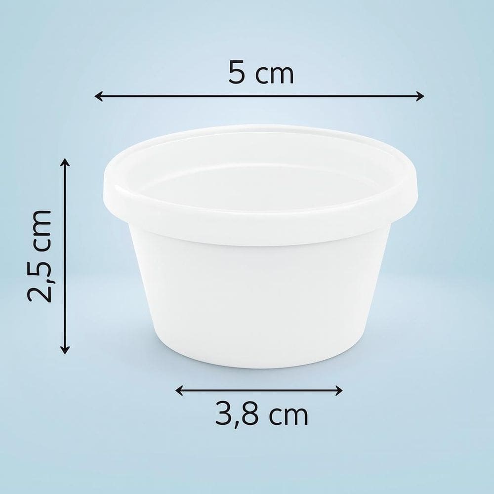 Kit 100Un Galvanotek Pote Molho Com Tampa 30Ml