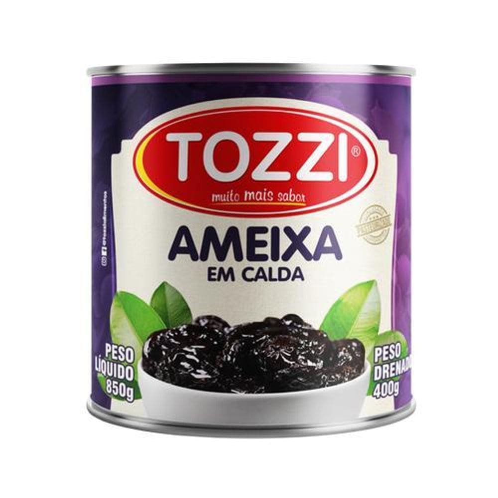Ameixa Em Calda Tozzi Lata 400G