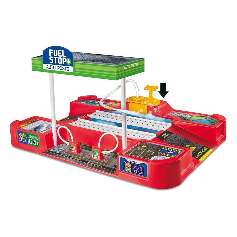 Lava Rápido Auto Posto Com Carrinho