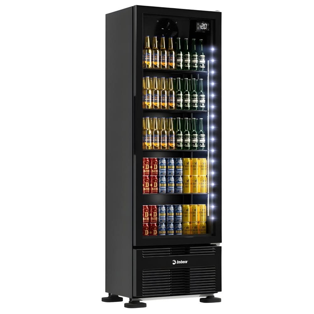 Cervejeira Ccv-290pv Full Black 369L Porta Vidro Preto Bivolt - Imbera