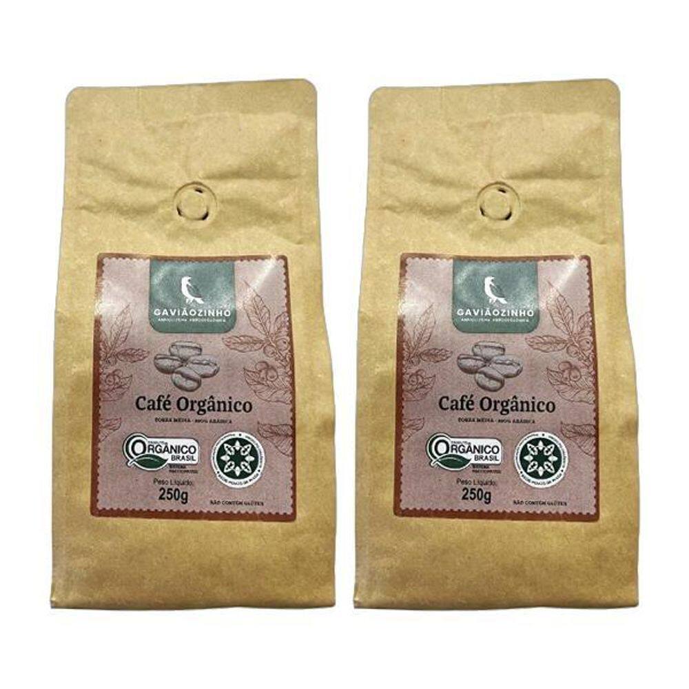 Kit 2X: Café Do Pantanal Em Grão Especial Orgânico