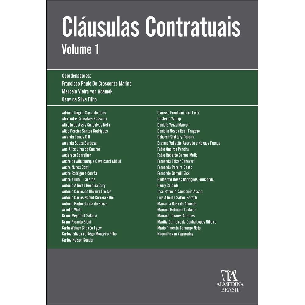 Clausulas Contratuais - Vol. 01 - 01Ed/25