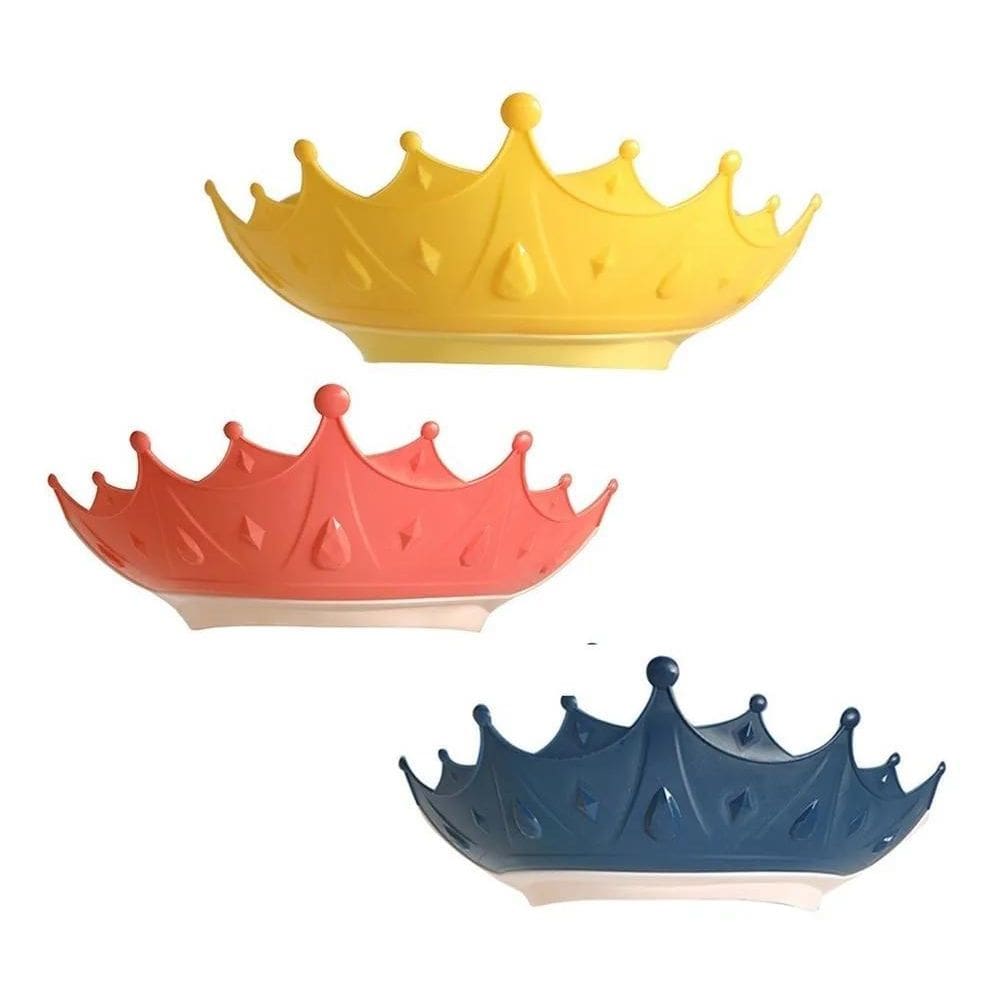 2X Touca De Banho Ajustável Impermeável Bebê Formato Chapeu