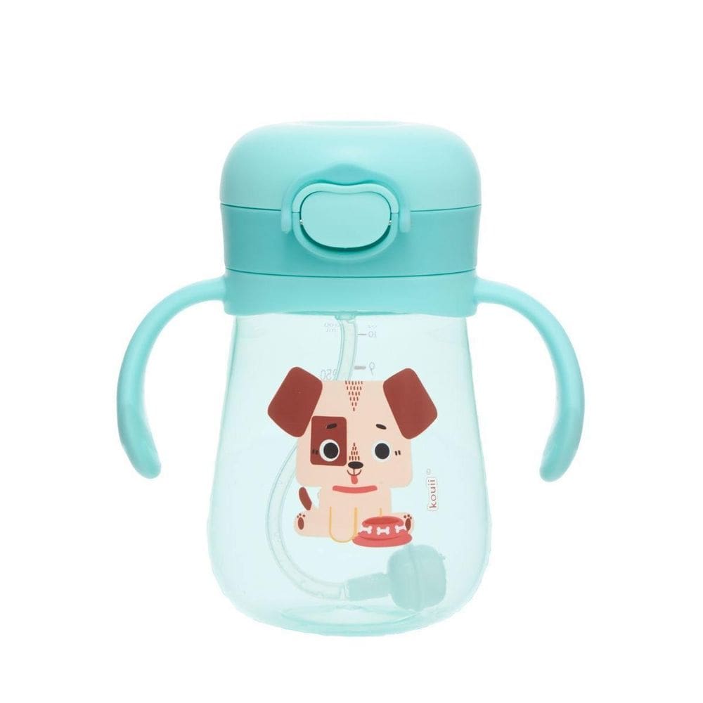 Copo Com Alça Canudo Kouii Filhotiis Cachorrinho