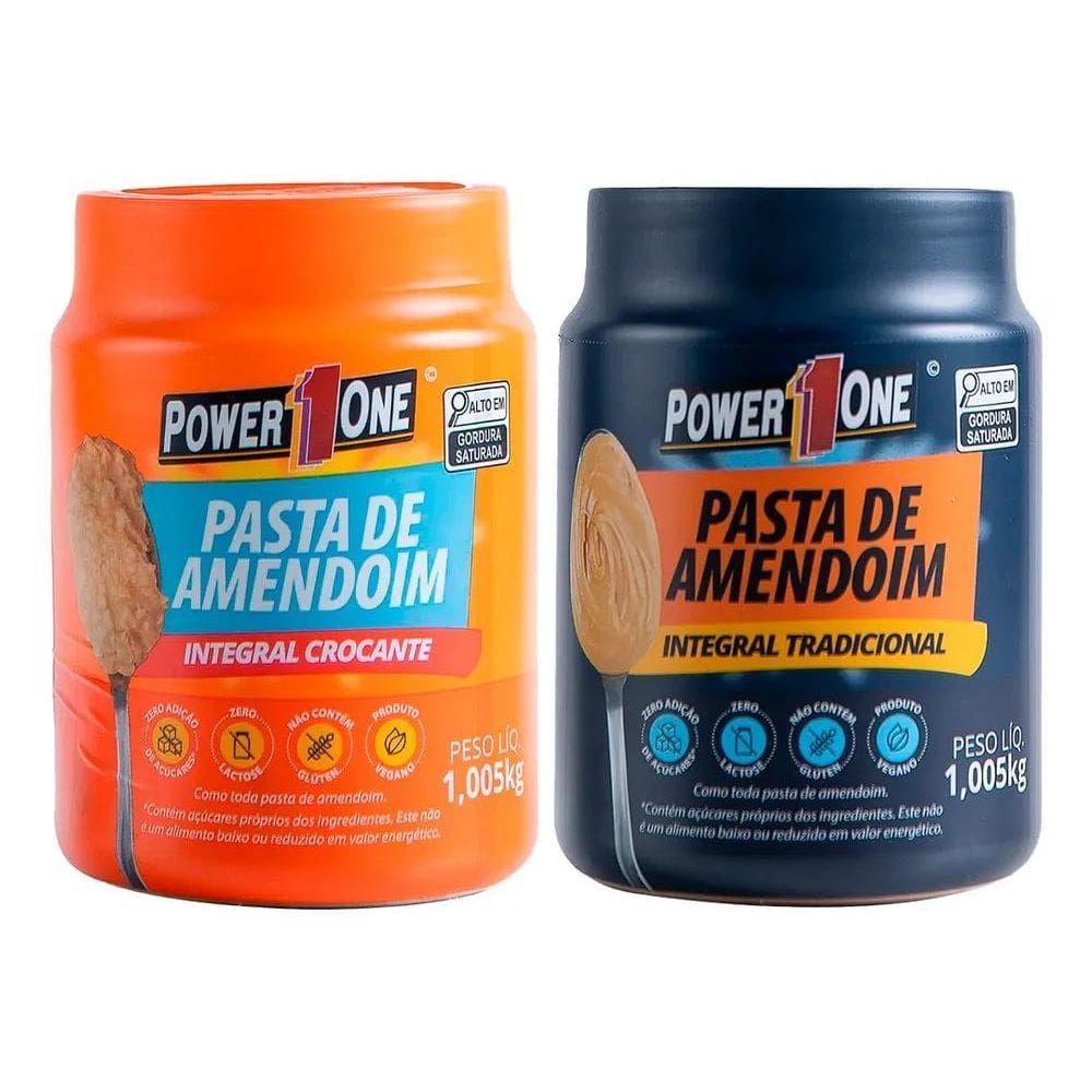 2X 2X Pasta De Amendoim 1Kg - Escolha O Sabor - Power One