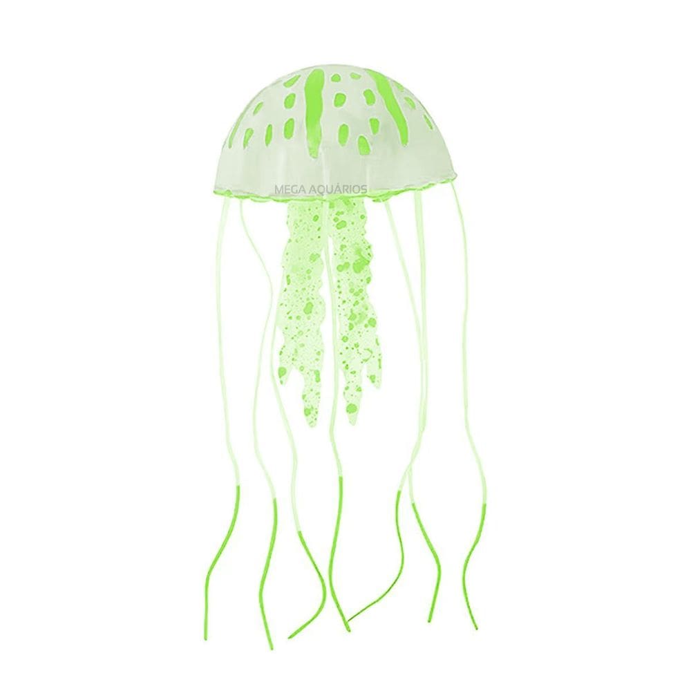 Enfeite Aquário Aquam Água-Viva - Verde