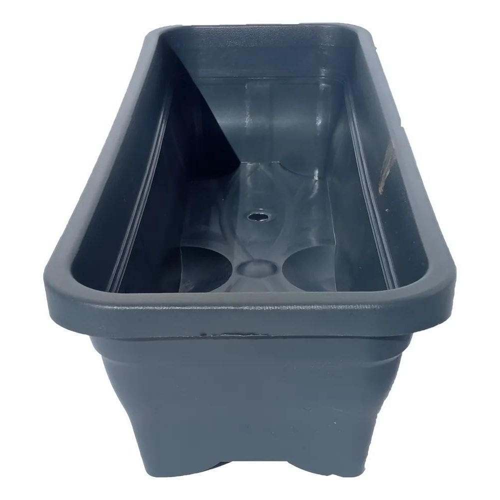 2X 10 Vasos Jardineira Plástico Floreira Horta Vertical 36C