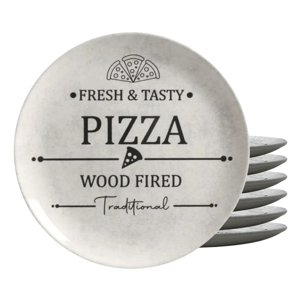 Jogo de Pratos Rasos Coup Pizza Plate - 29cm - 6 Peças - Alleanza