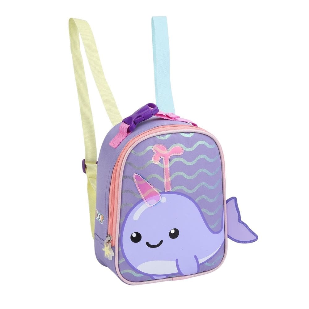 Lancheira Térmica Infantil Narval Escolar Meninas Passeio