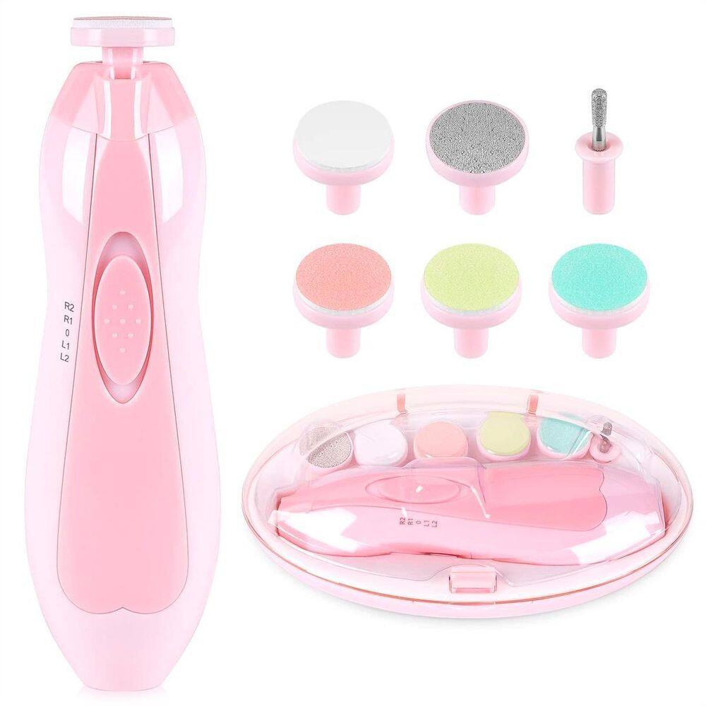 Aparador Elétrico Bebê Lixa Criança C/6 Refis Silencioso