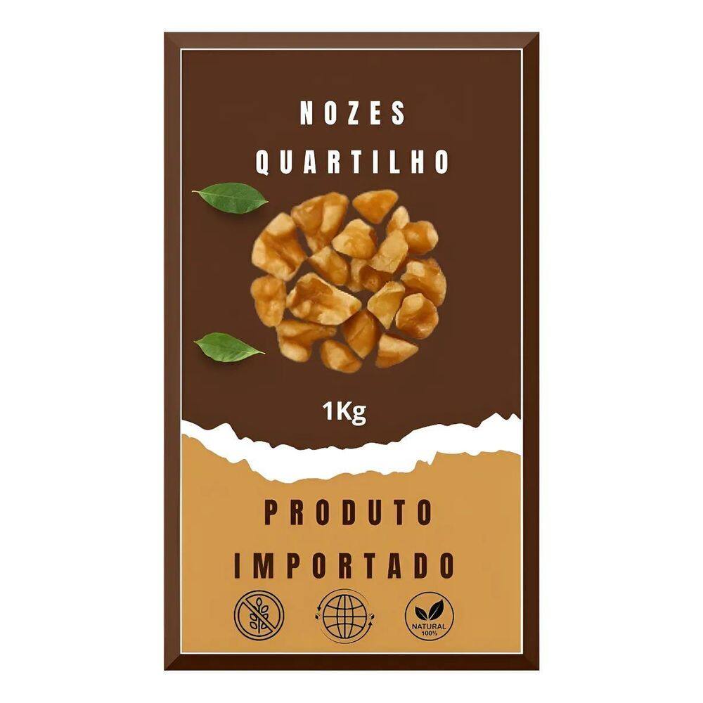 Nozes Quartilho Extra Light Importado 1Kg