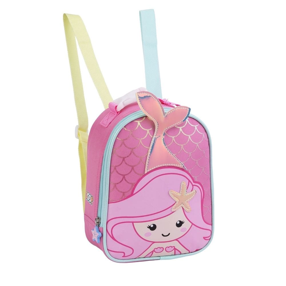 Lancheira Térmica Infantil Sereia Meninas Escolar Passeio