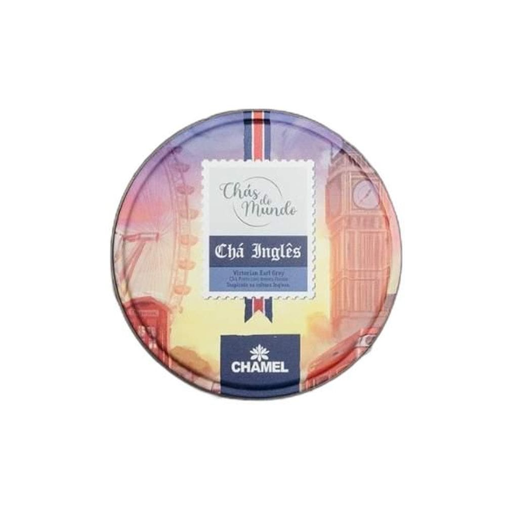 Chá Inglês Lata 50G Chás Do Mundo - Chamel