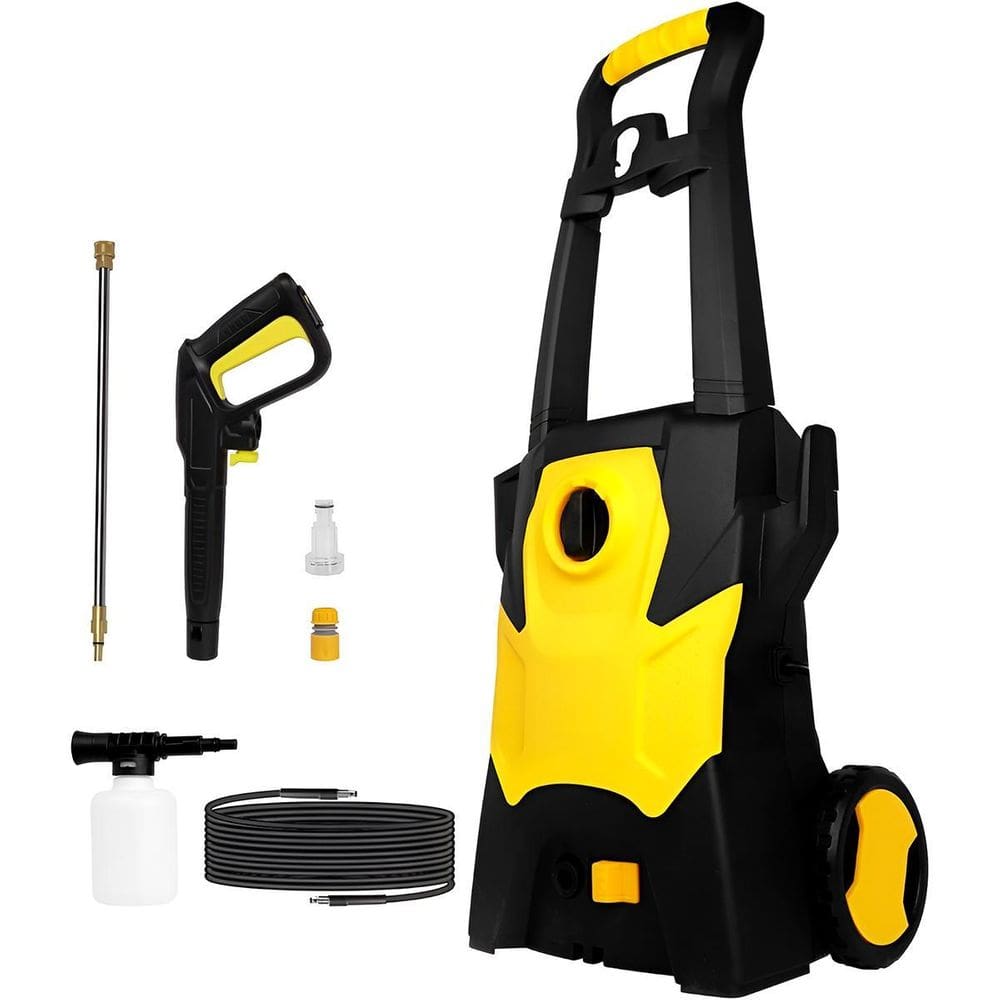 Lavadora Alta Pressão Portátil 220V Carro Moto 90Bar