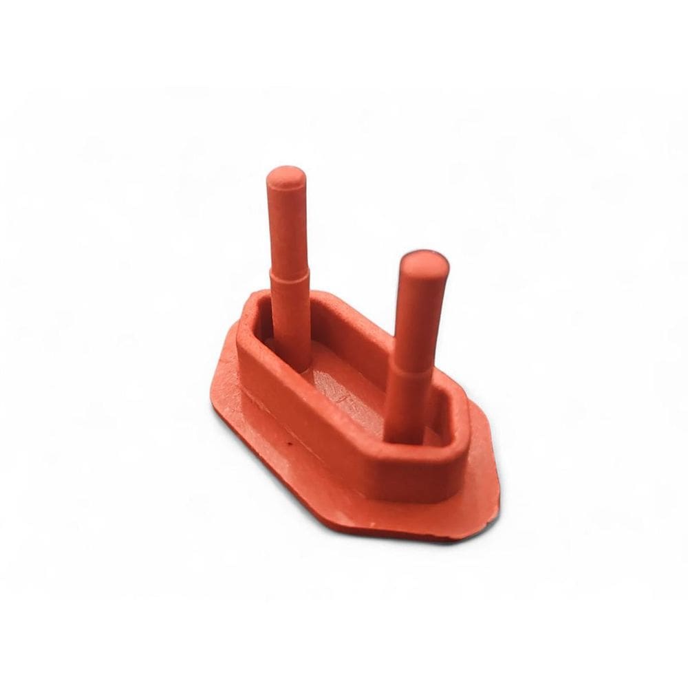 Kit 100 Pçs Protetor De Tomada Tampa Antichoque Bebe Vermelh