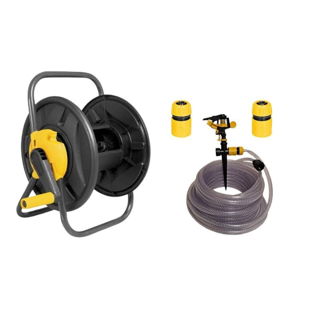 Suporte Enrolador S/Rodas+Mang 20M Vonder+Irrigador Setorial