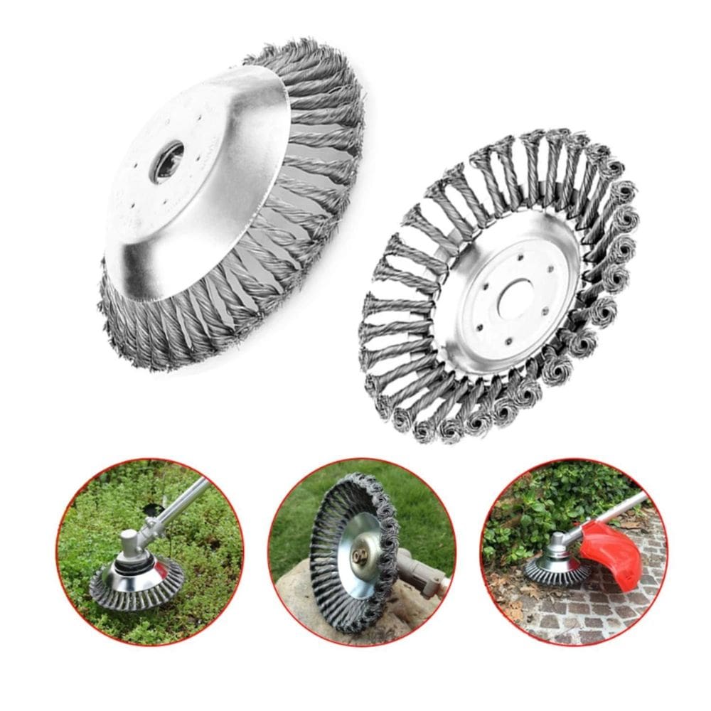 Ferramenta Corte Grama Disco Para Roçadeira Em Aço 8