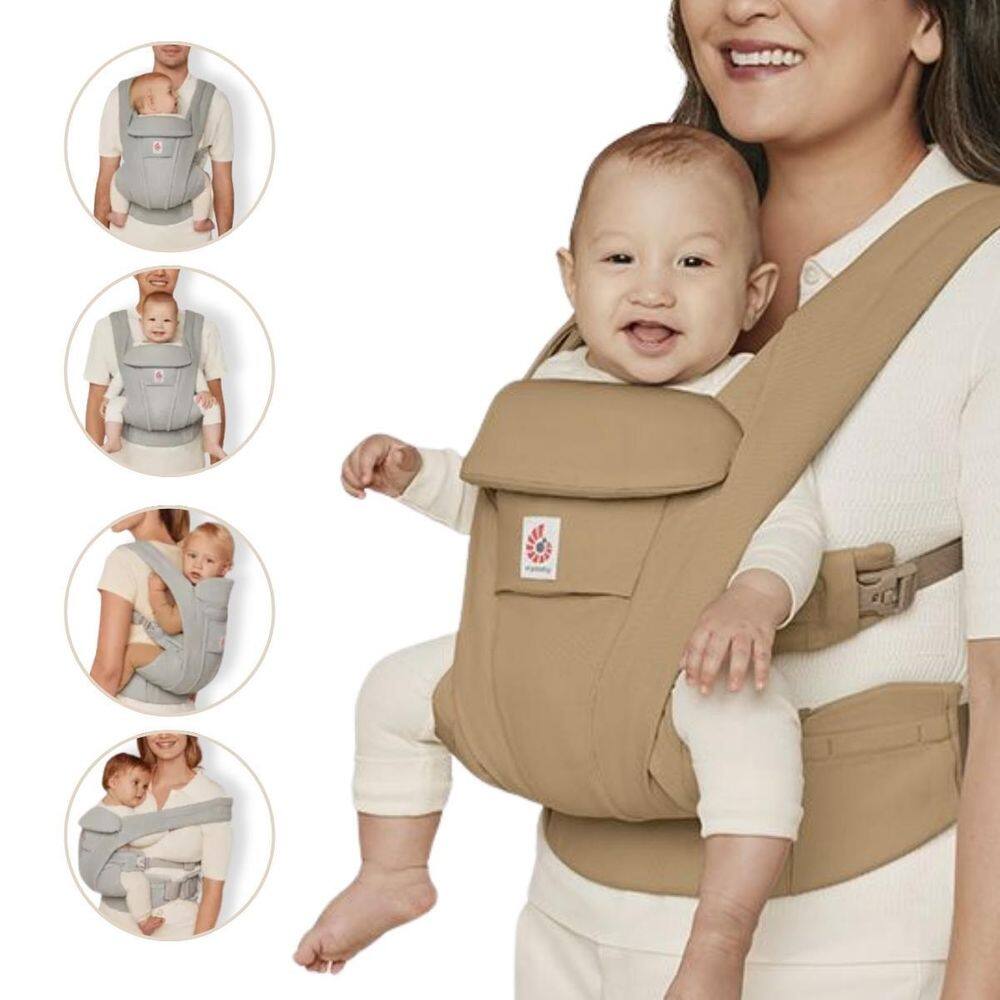 Canguru Bebê 4 Posições Ergonômico Deluxe Ergobaby - Preto