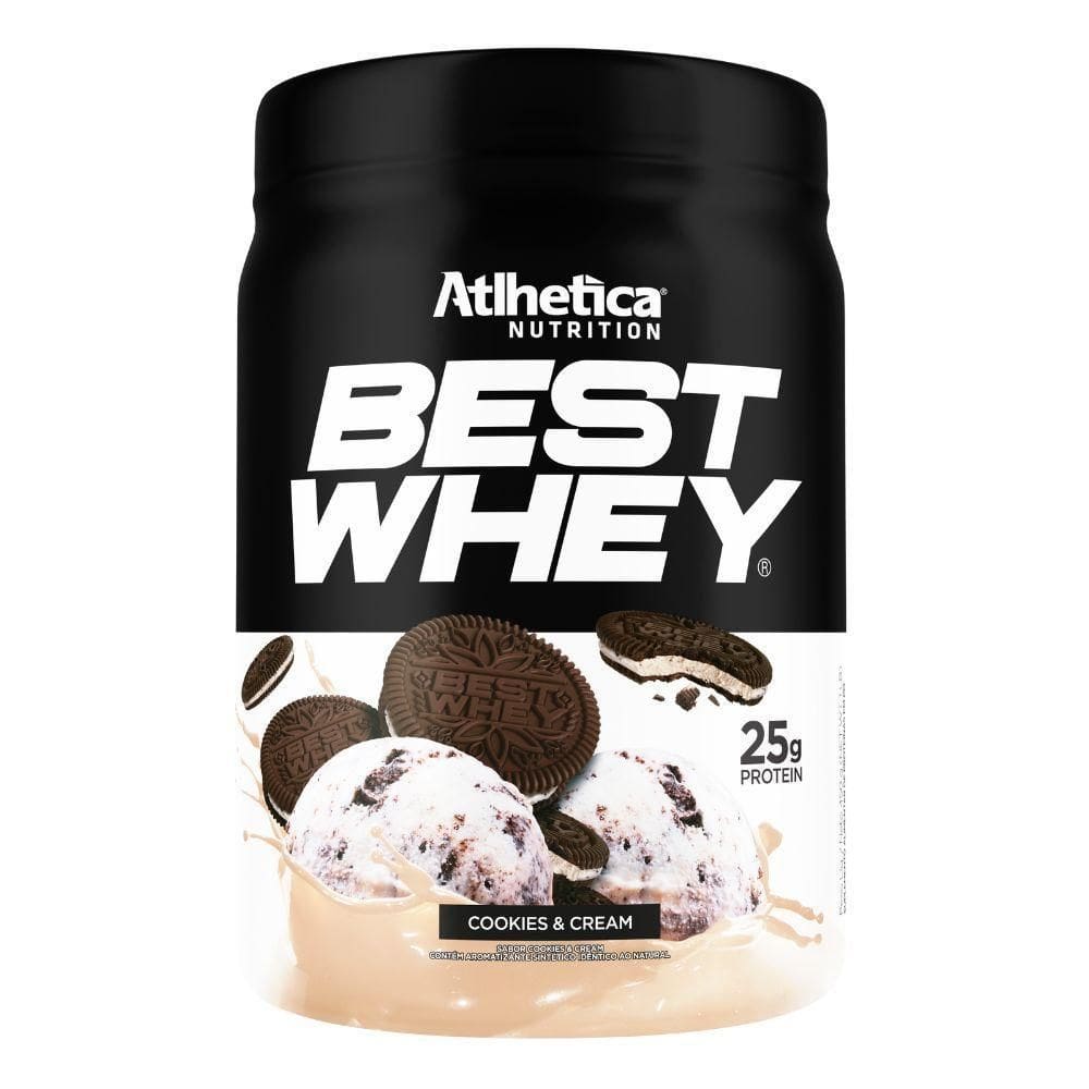 Best Whey Isolado Hidro 3W Cookies Cream 450G - Atlhetica