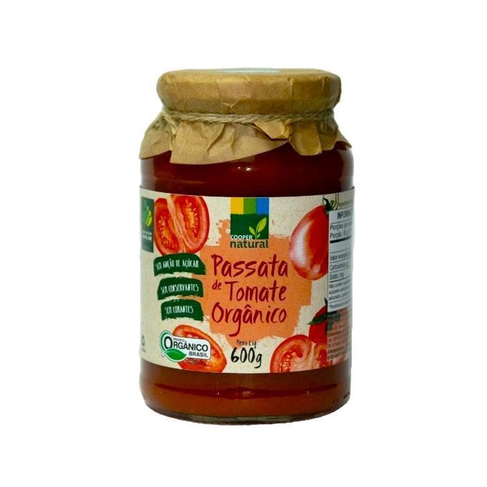 Passata Orgânica Coopernatural 600G