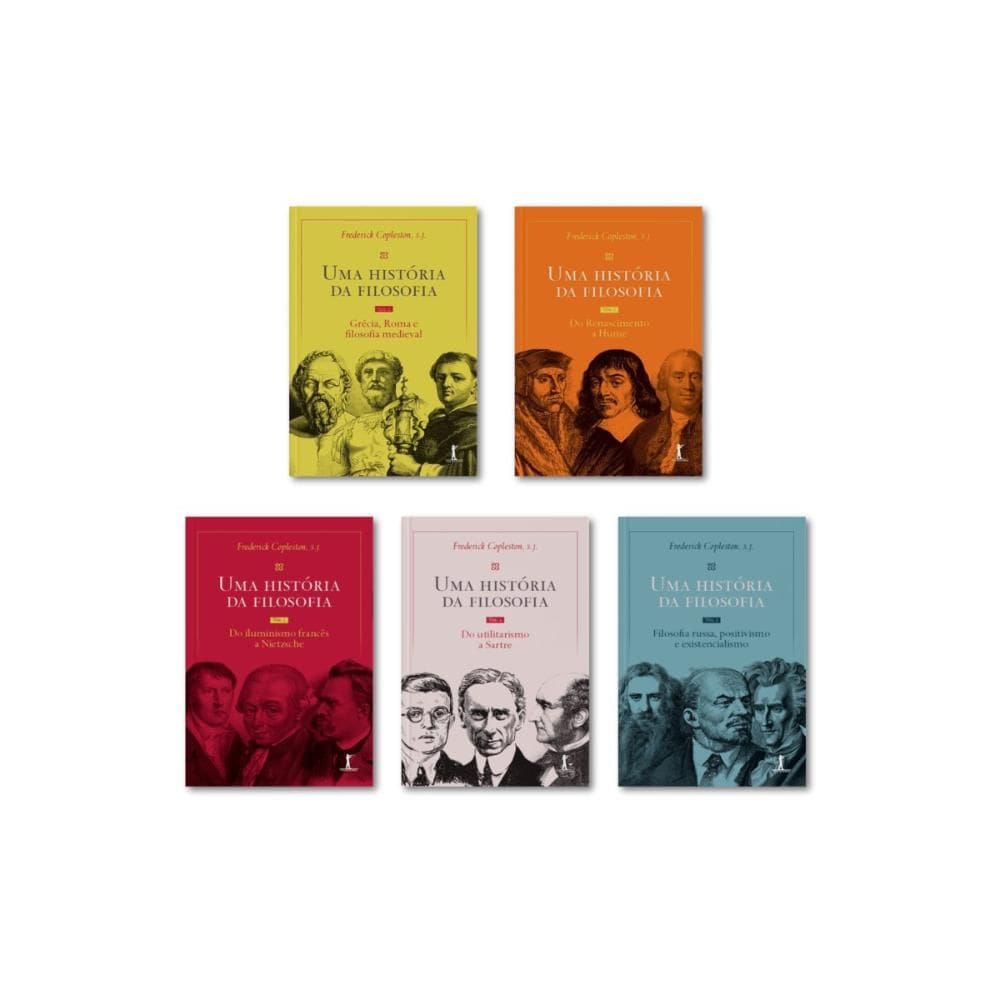 Uma História Da Filosofia - 5 volumes  (Frederick Copleston)