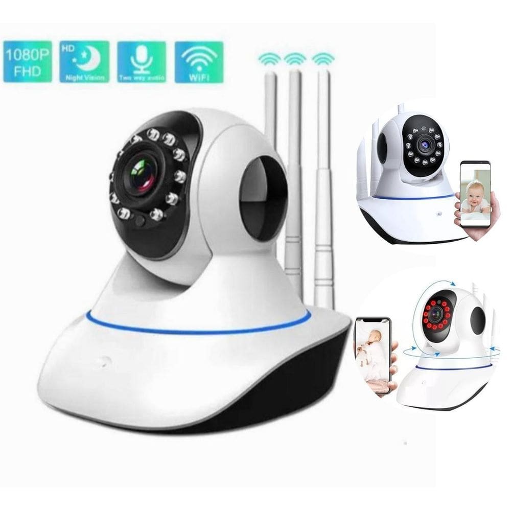 Baba Eletronica Camera Wifi Sem Fio Visão Noturna Microfone