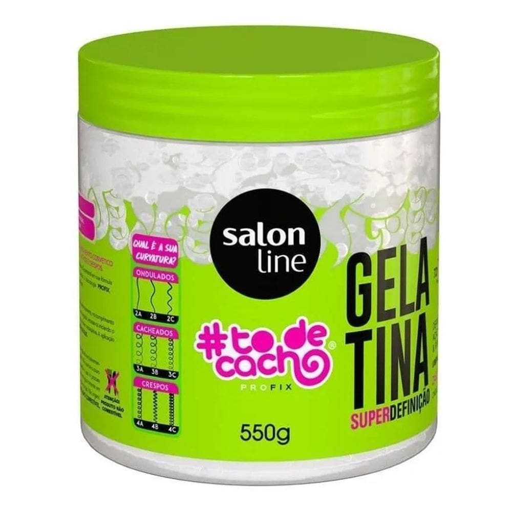 2X Gelatina To De Cacho Super Definação Salon Line 550G