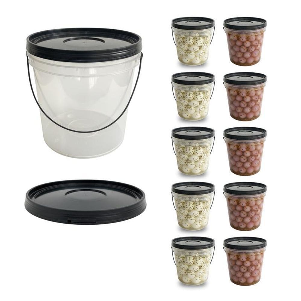 Balde 3.2L Para Doce De Leite - 10 Pçs