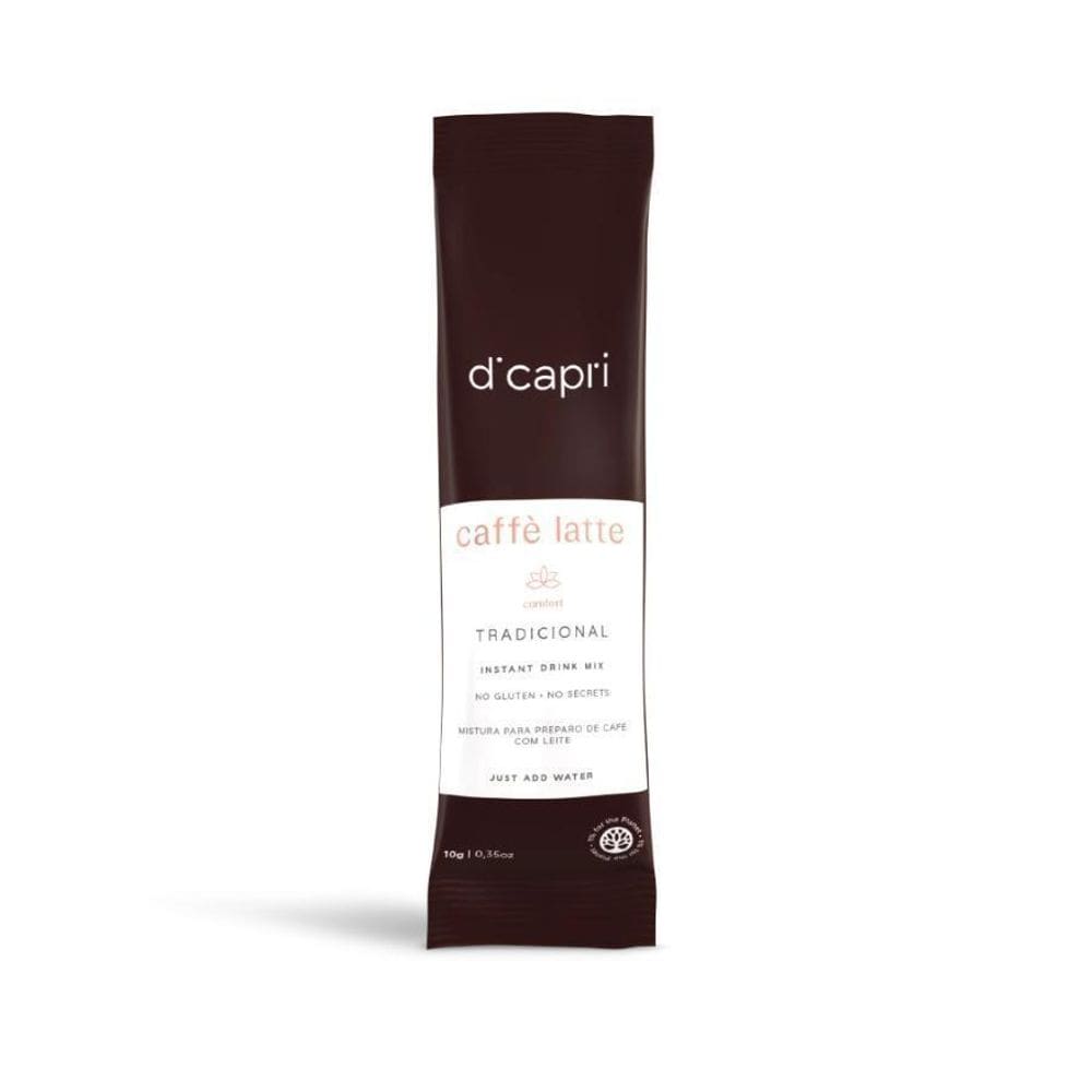 Café Com Leite Di Capri Sachê 10G Pacote Com 25 Unidades