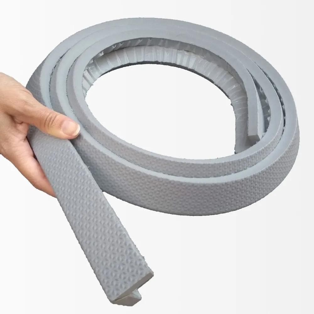 1 Protetor De Quina Canto Cantoneira Rolo Com 2 M Cor Cinza