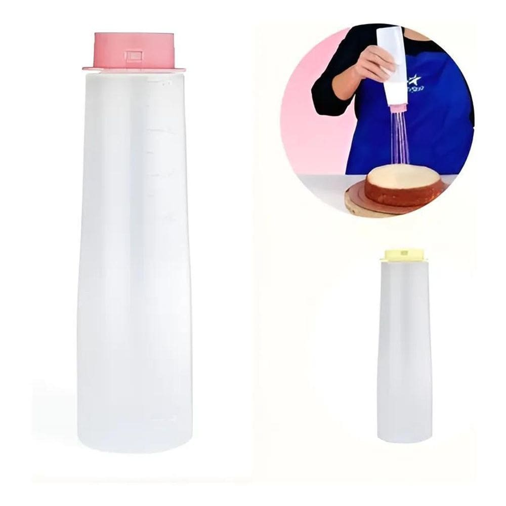 2X Regador De Bolos Bluestar - Amarelo - Lançamento Confeita