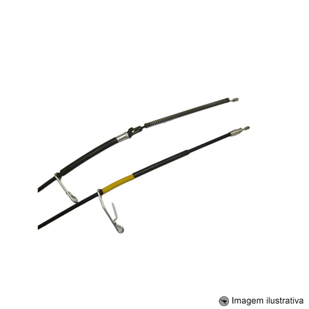 Cabo de Freio F250 Cabine Simples 98 ... 08 / 02 F250 S.Duty 98 ... 00 Traseiro Direito a Tambor 98 ... 02