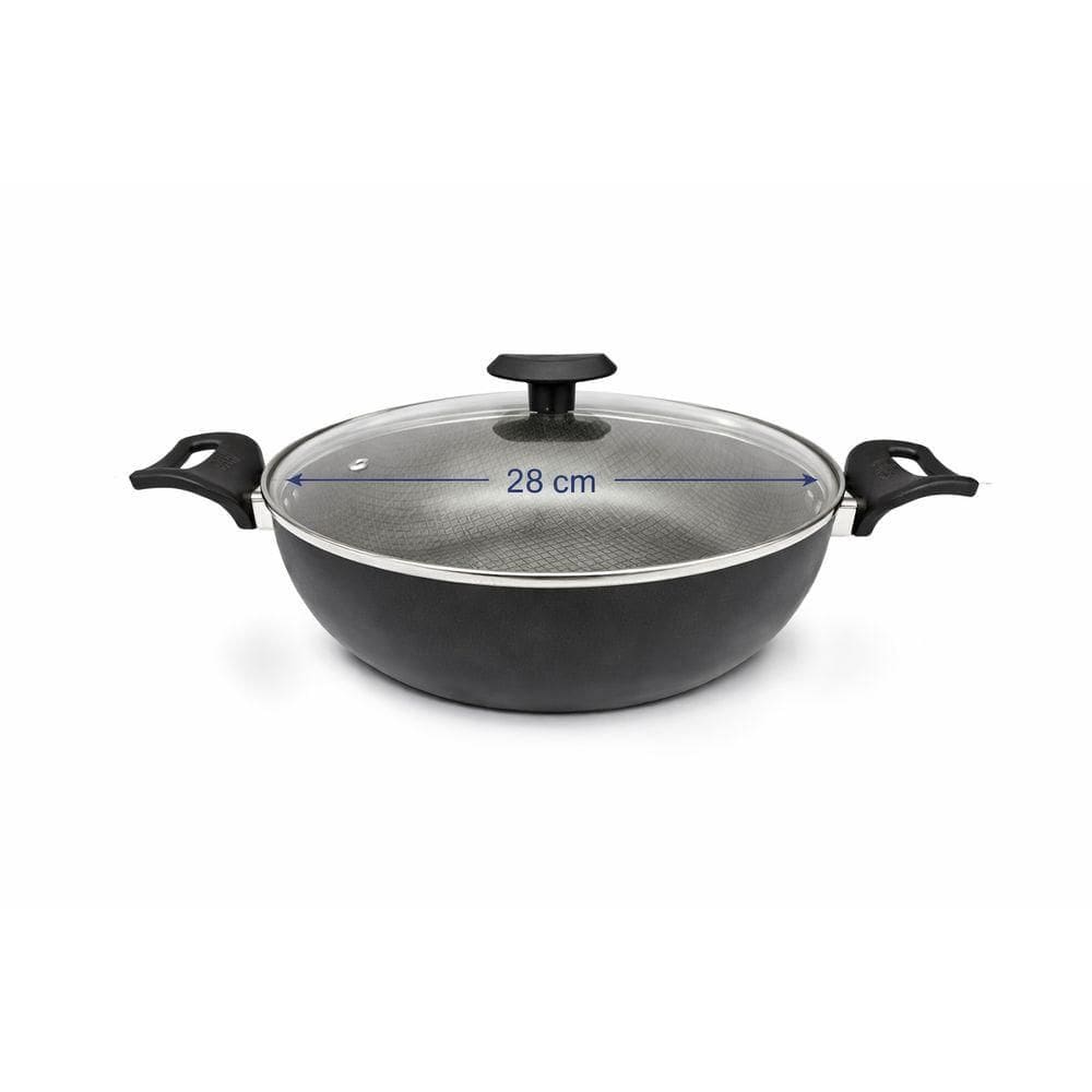 Frigideira Wok Artistic Com Tampa - 3,7L 113928 - Fortaleza