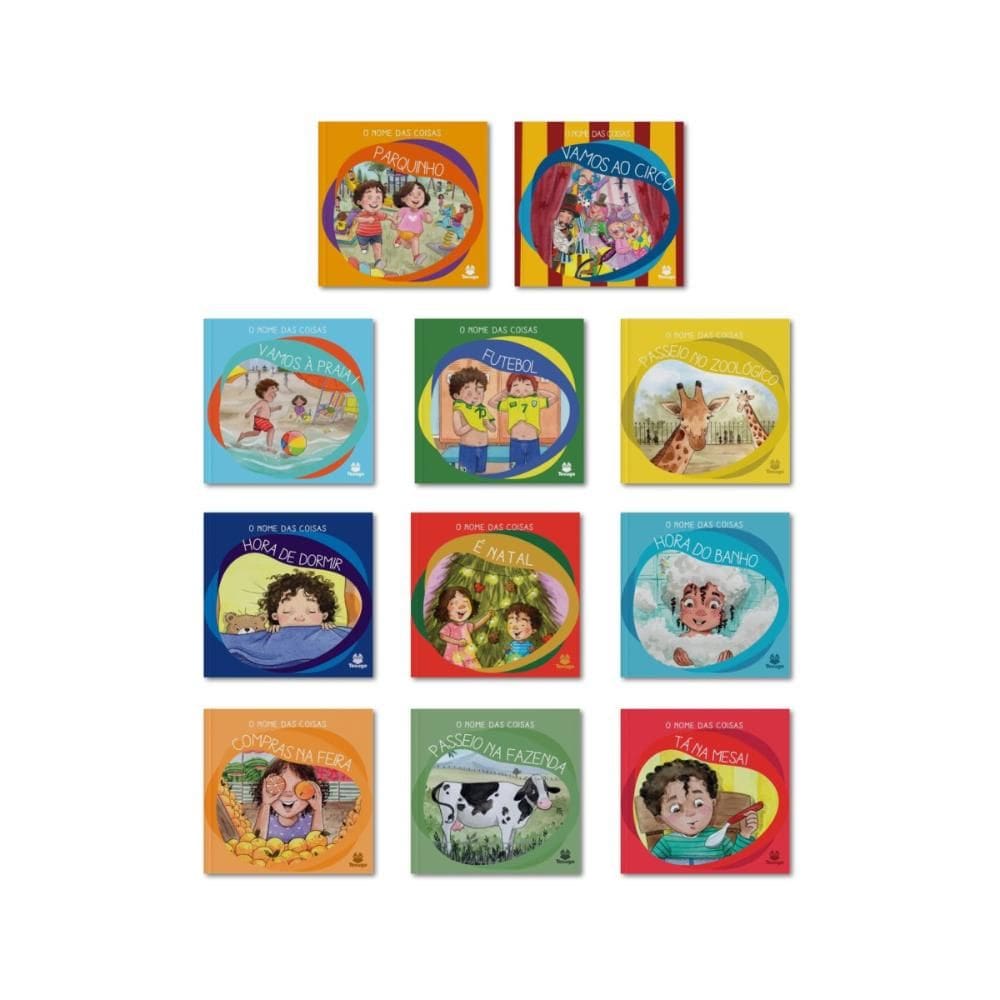 O nome das coisas - Coleção com 11 volumes