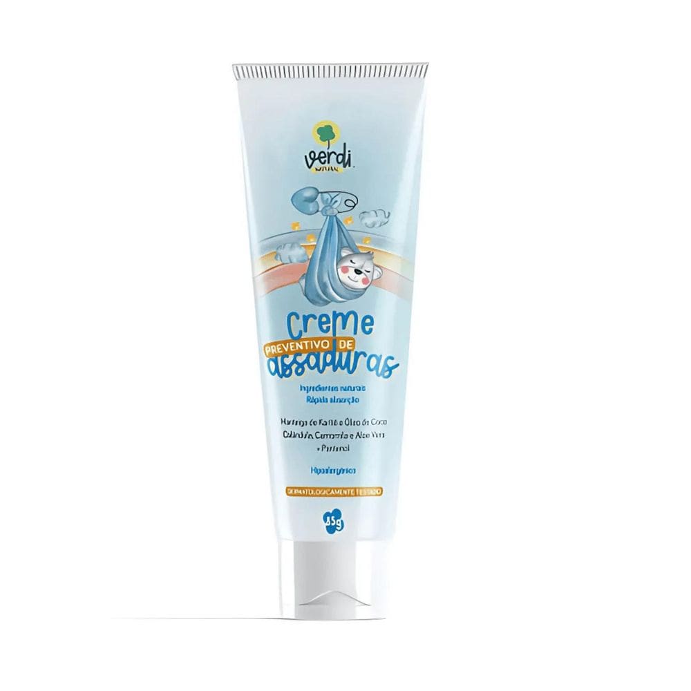 Creme Preventivo De Assaduras Para Bebe 85G - Verdi