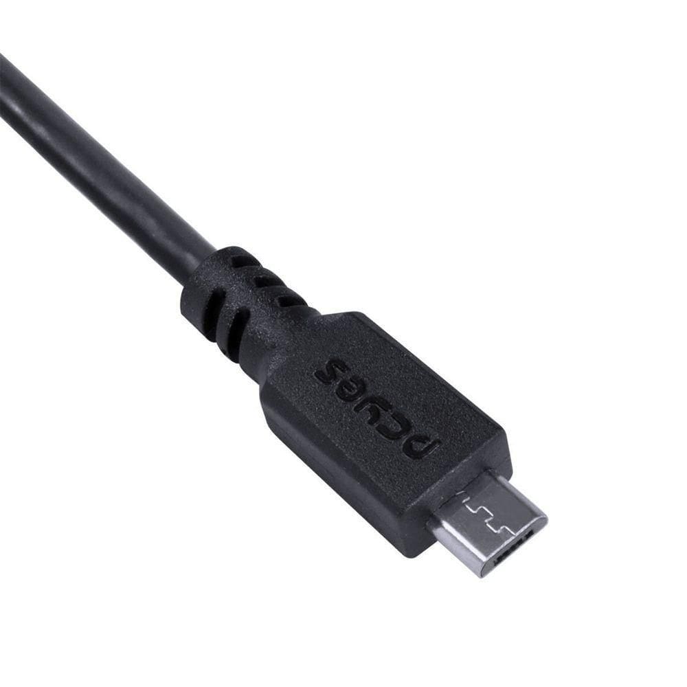 Adaptador Otg Micro Usb P- Usb 2.0 15cm - Preto