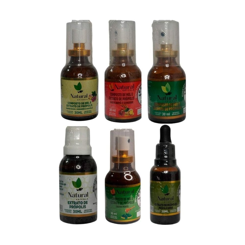 Mix Apicola Premium Diversos Sprays Natural Sem Conservantes