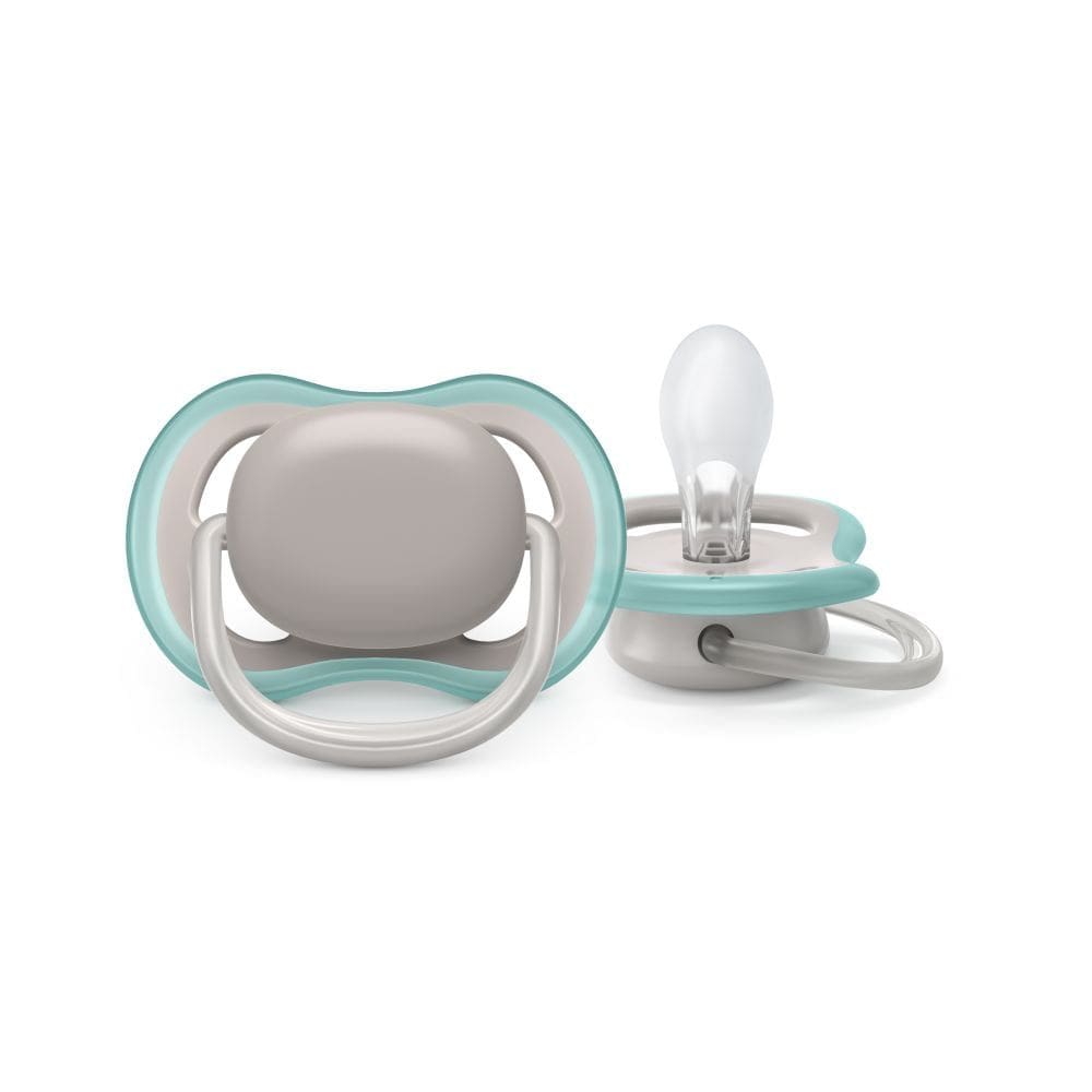 Chupeta Philips Avent Ultra Air 18+ Meses Cor Cinza e Verde 1 Unidade