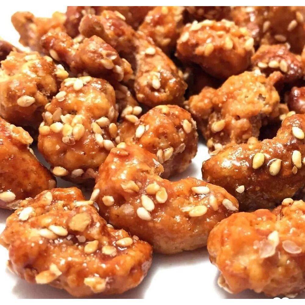 Castanha De Caju Caramelizada Com Gergelim 1Kg Do Produtor