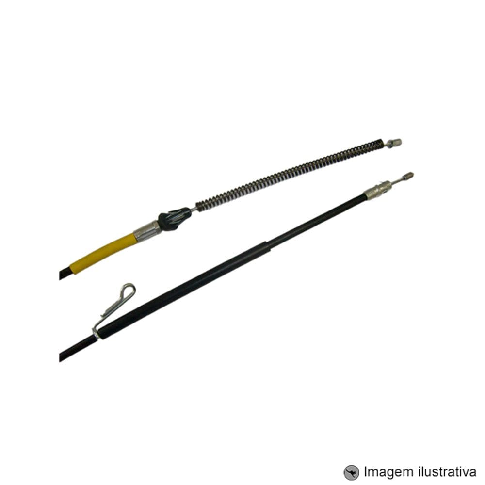 Cabo de Freio F250 S.Duty / Simples 10 / 98 ... 08 / 02 F350 Cabine Simples 10 / 98 ... 08 / 02 Traseiro Esquerdo a Tambor