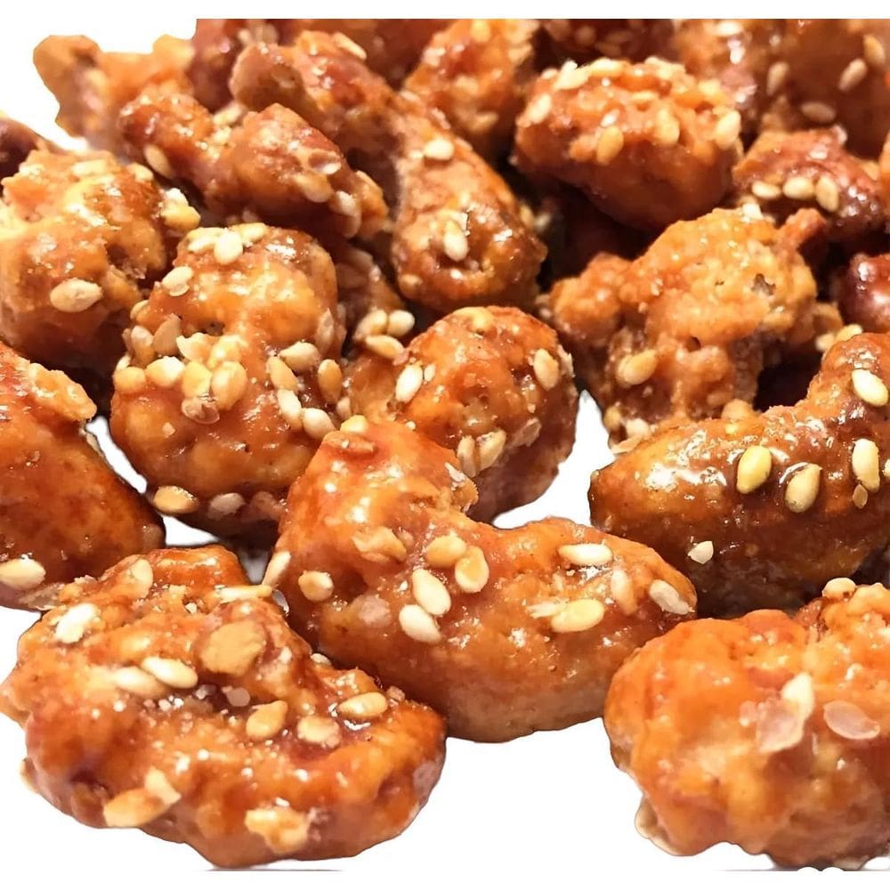 Castanha De Caju Caramelizada Com Gergelim 500 Gr