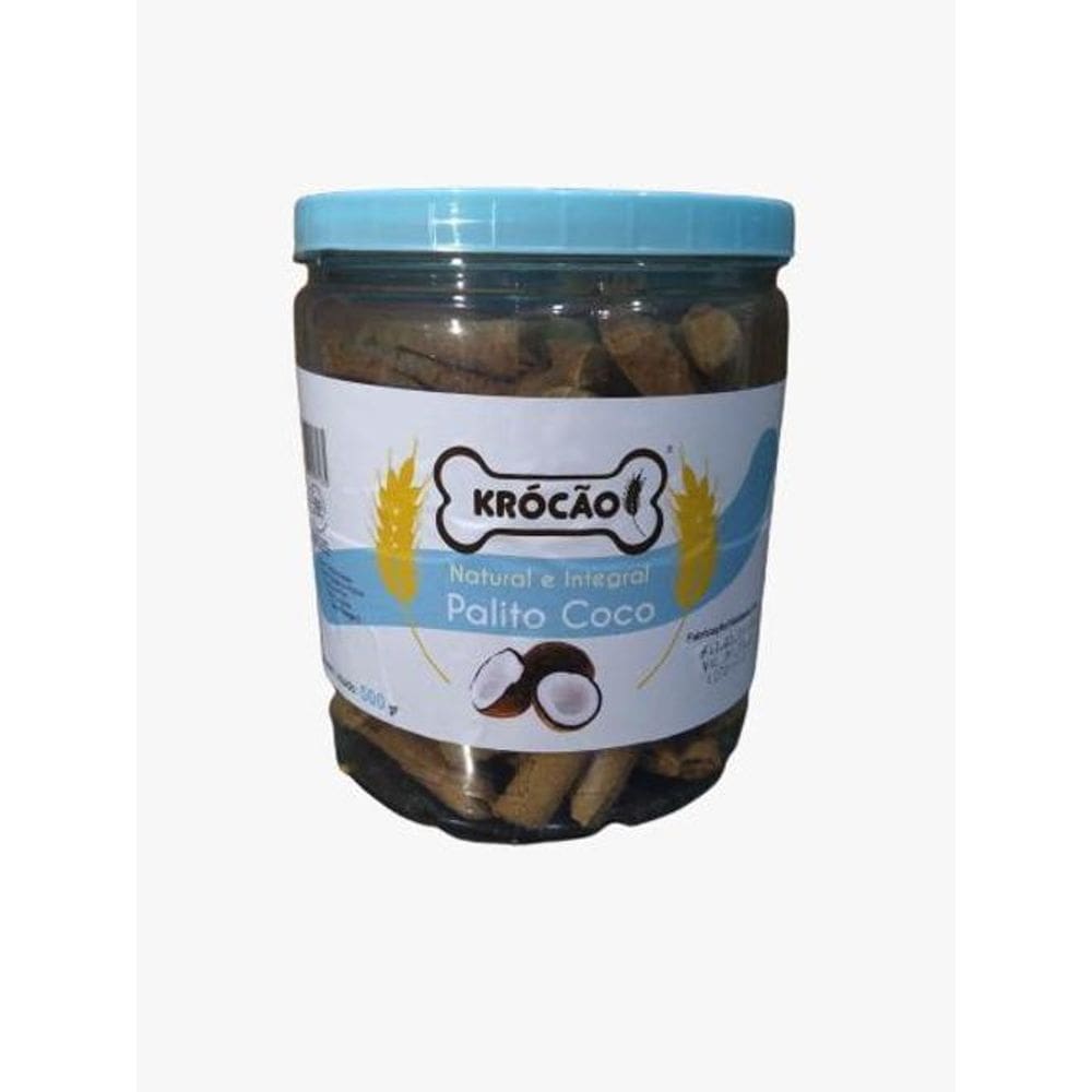 Krocão Biscoito Palito Coco 500 Gr